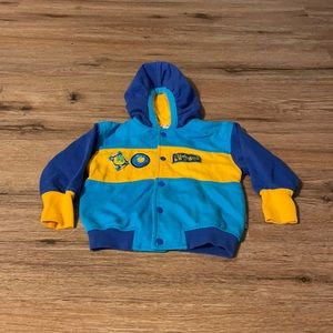 Vintage 90s Gymboree button down jacket hoodie